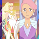 From left: Catra, She-Ra, Glimmer, and Mermista show off their lewks.